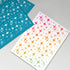 OLYCRAFT 4x5 Inch Clay Stencils Star Pattern Silk Screen for Polymer Clay Small Star Silk Screen Stencils Mesh Transfer Stencils Star Theme Mesh S...