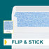 #10 Left Window Envelopes Self Seal - 20/pack - 4 1/8 x 9 1/2 inch - Business Envelopes #10 with Flip & Seal Closure, Security Tinted Envelopes fo...