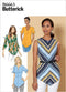 Butterick B6663E5 Easy to Sew Women's Semi-Fitted Blouse Sewing Patterns Sizes 14-22 , White...