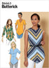 Butterick B6663E5 Easy to Sew Women's Semi-Fitted Blouse Sewing Patterns Sizes 14-22 , White...