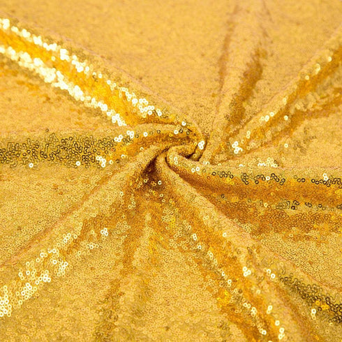 JYFLZQ Gold Sequin Table Runner 12"x108" Glitter Sequin Fabric Table Linens - Sparkly Runners for Wedding & Birthday Party Decor...