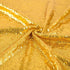 JYFLZQ Gold Sequin Table Runner 12"x108" Glitter Sequin Fabric Table Linens - Sparkly Runners for Wedding & Birthday Party Decor...