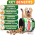 Probiotics for Dogs - Dog Probiotics and Digestive Enzymes for Gut Health, Itchy Skin, Allergies, Immunity, Yeast Balance - Prebiotics - Reduce Di...
