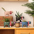 Cat Planter, Succulents Cat Flower Pot - Cute Flower Pots for Indoor Plants, Small Animal Planters for Office Desk, Kitchen Windowsill, Animal Pla...