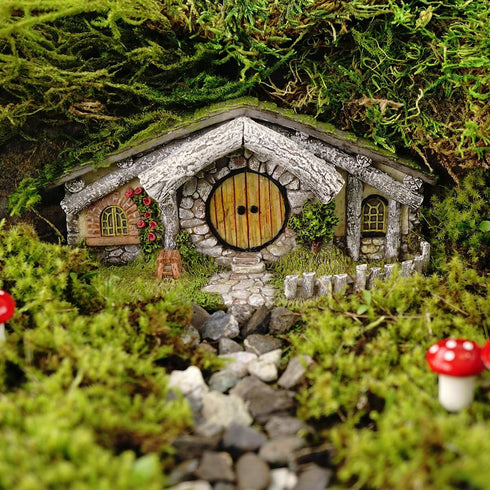 Top Collection Miniature Garden Oak Alley Hidden Home...
