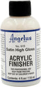 Angelus Satin High Gloss Acrylic Finisher – Flexible Clear Coat for Leather Shoes, Bags, Jackets & Accessories, Satin High Gloss Finish for Leathe...