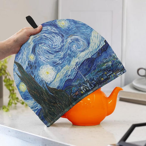 Teapot Cozy Kettle Cover Tea Cozy Keep Warm Teapot Cozy Breakfast Warmer Large Double Insulated Tea Cozy for Kitchen Table Hotel Restaurant Tea Pa...
