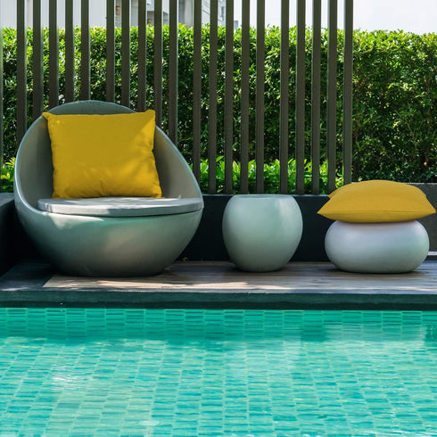 4 Pack Decorative Outdoor Waterproof Throw Pillow Covers, Square Patio Balcony Garden Waterproof Cushion Case, PU Coating Pillow Shell for Couch, ...