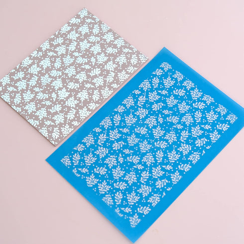 Silk Screen for Polymer Clay, Silk Screen Stencils Reusable for Polymer Clay Earrings, Silkscreens for Clay Jewelry, Texture Sheets for Polymer Cl...