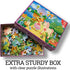 (72 Pieces) Kids Jigsaw Puzzles - Durable Toddler Puzzles for Kids Ages 4-8 - Princess and Unicorn Design with Thick Puzzle Pieces and Sturdy Box...