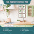 L&O Goods Kitchen Herb Decor Posters & Prints | Home & Kitchen Sage Green Flower Wall Decor | Six 8x10 Posters | Leaves Boho Decor | Artwork Pictu...