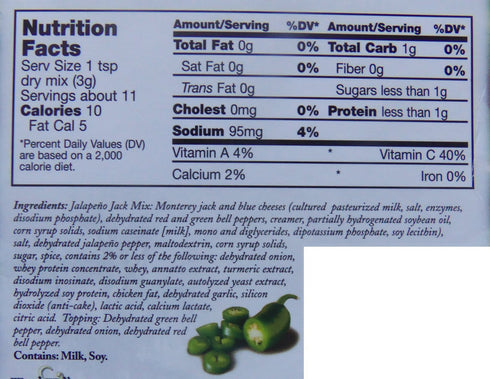 Wind & Willow"All American" Savory Cheeseball and Dip Mix Variety Pack (Jalapeno Jack/Old Santa Fe)...