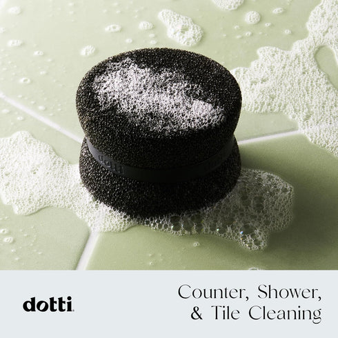 Dotti Super Scrubber Silicone Sponge - Odor-Free, Non-Scratch, Fast-Drying, and Dishwasher-Safe Dish Scrubber - Also for Showers, Tile, and Counte...