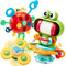 Musical Baby Toys - Suction Cups High Chair Toys - Spinner Teether Toy - Keep Infant Toys from Falling - Montessori Sensory Toys for Toddlers - Ch...