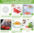 300Pcs Reusable Elastic Food Bowl Storage Covers, Sublaga Bowl Covers, Dish Plate Covers, Alternative to foil, Plastic Wrap,BPA Free...