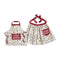 Mud Pie Children's Christmas Mom and Me Cookie Aprons, One Size Fits Most, 2T-5T, Multi...