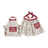 Mud Pie Children's Christmas Mom and Me Cookie Aprons, One Size Fits Most, 2T-5T, Multi...