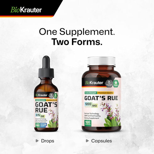 Goats Rue Lactation Supplement Tincture - Natural Lactation Support for Breast Tissue Health & Breast Milk Supply - Vegan, Organic, Alcohol & Suga...