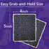 Premium 6 Pack Griddle Cleaning Pads - Heavy Duty 4x5 inch Size for Effortless Grime Removal - Professional Grade Scrubbers for Metal Grills, Spar...