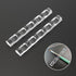 2 Pcs Crystal Bar Pen Holder, Acrylic Nail Art Painting Pen Brush Stand for Drawing Pens, Nail Gel Polish Pen Brush Stand Holder Manicure Tool....