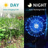 JJGoo Solar Garden Lights Solar Firework Lights, 2 Pack 150 LEDs 2 Lighting Modes Solar Lights Outdoor Waterproof for Garden Patio Walkway Pathway...
