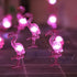 Solar Outdoor Flamingo String Lights, 15.8 FT 30 LED Solar Flamingo Fairy Lights 3 Modes Copper Wire Lights Waterproof for Garden Patio Gate Yard ...