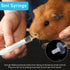 30 Pack 5ml Syringe without Needle for Liquid Measurement Tools Individually Sealed Package for Scientific Labs,Feeding Small Animals,Watering,Dis...