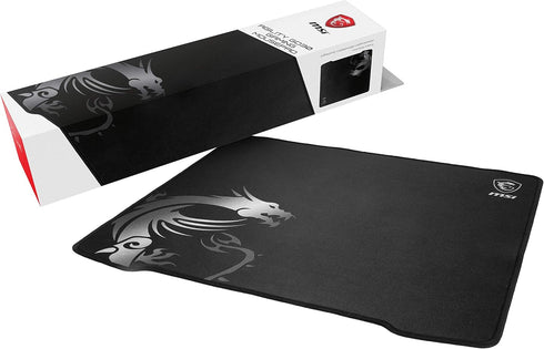 MSI Ultra-Smooth Low-Friction Textile Surface Natural Rubber Base Extra Soft Comfortable Touch Anti-Slip Gaming Mouse Pad (Agility GD30)...