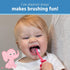 Dr. Brown's Infant-to-Toddler Toothbrush, Elephant, Pink, 0-3 Years...