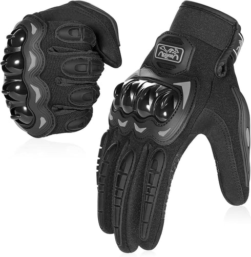 COFIT Motorcycle Gloves for Men and Women, Full Finger Touchscreen Motorbike Gloves for BMX ATV MTB Riding, Road Racing, Cycling, Climbing, Motocr...