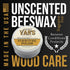 Daddy Van's All Natural Beeswax Furniture Polish – Unscented, Food-Safe Wood Wax for Furniture, Cabinets, Antiques & Butcher Blocks – Non-Toxic, C...