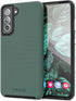 Crave Dual Guard Case, Shockproof Protection Dual Layer for Samsung Galaxy S21 FE, S21 FE 5G - Forest Green...