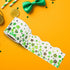 49.2 Ft St. Patrick's Day Bulletin Board Border Roll, Shamrock Clover Bulletin Board Border Trim for St. Patrick's Day Irish Holiday Classroom Off...