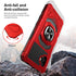 for Samsung Galaxy Xcover 6 Pro Phone Case with Tempered Glass Screen Protector,Military Grade Heavy Duty Shockproof Protective Cover,with Ring Ki...