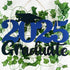 2025 Graduation Party Decorations Wooden Sign Blue Class of 2025 Photo Booth Props 2025 Graduation Picture Props for 2025 Graduation Party Supplie...
