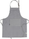 AMOUR INFINI Cotton Aprons for Women with Pockets Adjustable Strap and Waist Ties Printed Reusable Aprons for Baking, Cooking, Gardening (27.5 x 3...