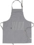 AMOUR INFINI Cotton Aprons for Women with Pockets Adjustable Strap and Waist Ties Printed Reusable Aprons for Baking, Cooking, Gardening (27.5 x 3...
