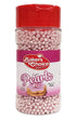 Baker's Choice Bakers Choice Edible Pearls - Metallic Pink Pearl Sprinkles - Edible Sugar Pearls - Dairy Free - Kosher - 3 oz....