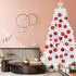 Lulu Home Christmas Ball Ornaments, 20 Ct 3.15" Pre-Strung Hanging Ornament Decorations, Xmas Shatterproof Plastic Balls for Holiday Party Wreath ...