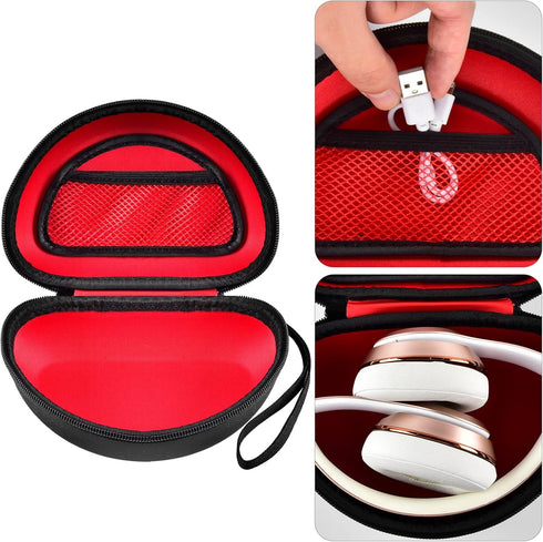 Comecase Travel Hard Carrying Case Compatible With for Beats Studio Pro/for Beats Solo 4 3/ for Beats Studio3/ for Beats Solo2/ for Beats Solo Pro...