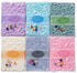 WENSIDUO 186Pcs Craft Textured Scrapbook Paper, Mesh Fabric Scrapbooking Supplies DIY Paper Stickers Craft Kits Collage Materials for Junk Journal...