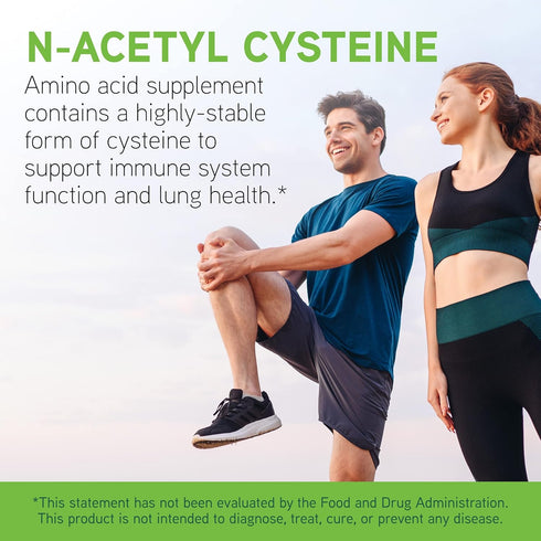 DAVINCI Laboratories - N-Acetyl Cysteine 500 mg - an Amino Acid Supplement to Support Immune System Function and Lung Health - Vegetarian, Gluten-...