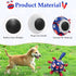 Dog Soccer Ball with Straps 4th of July Dog Toy Dog Interactive Ball Toy for Tug of War Independence Day Dog Tug Ball Toy with American Flag Patte...