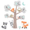 Bedtime Originals Woodland Friends Wall Decals, Multicolor...