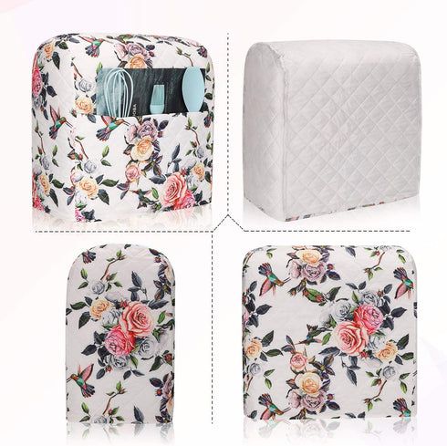 KitchenAid Mixer Cover with Pockets, Fits 5-8 Quart KitchenAid Mixers...