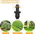 60 Pieces Drip Irrigation 1/4" Tubing End Plugs Fittings, Barbed Connectors End Cap for 1/4 Inch Irrigation Tubing, Drip Line End Closure for Drip...