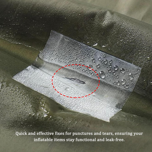 10pcs TPU Pool Patch Repair Kit Waterproof Inflatable Patch Repair for Air Mattress, Bounce House, Tent, Canvas, Canopy, Swimming Pool, Pool Float...