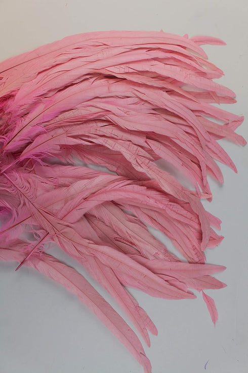 20pcs 12"-14" and 14"-16" Rooster Coque Tail Feathers for Crafting, Decoration, Weddng, Millinery Supply, Fly Tying, DIY Feather Decoration (Baby ...