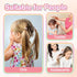 200 pcs hair ties, non-damaging hair elastics with elastic hair ties, girls, and womens hair ties, ponytail tails hair ties, non-metallic bulk hai...