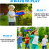 3 Pack Airplane Launcher Toys, 2 Flight Modes LED Foam Glider Catapult Plane, Outdoor Flying Toy for Kids, Birthday Gifts for Boy Girl 6+ Year Old...